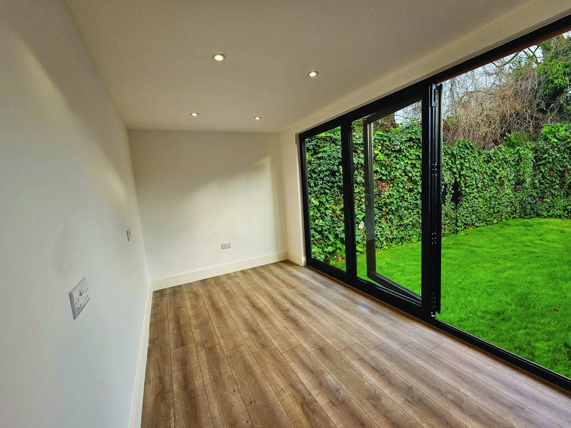 Decorated Garden Room Interior