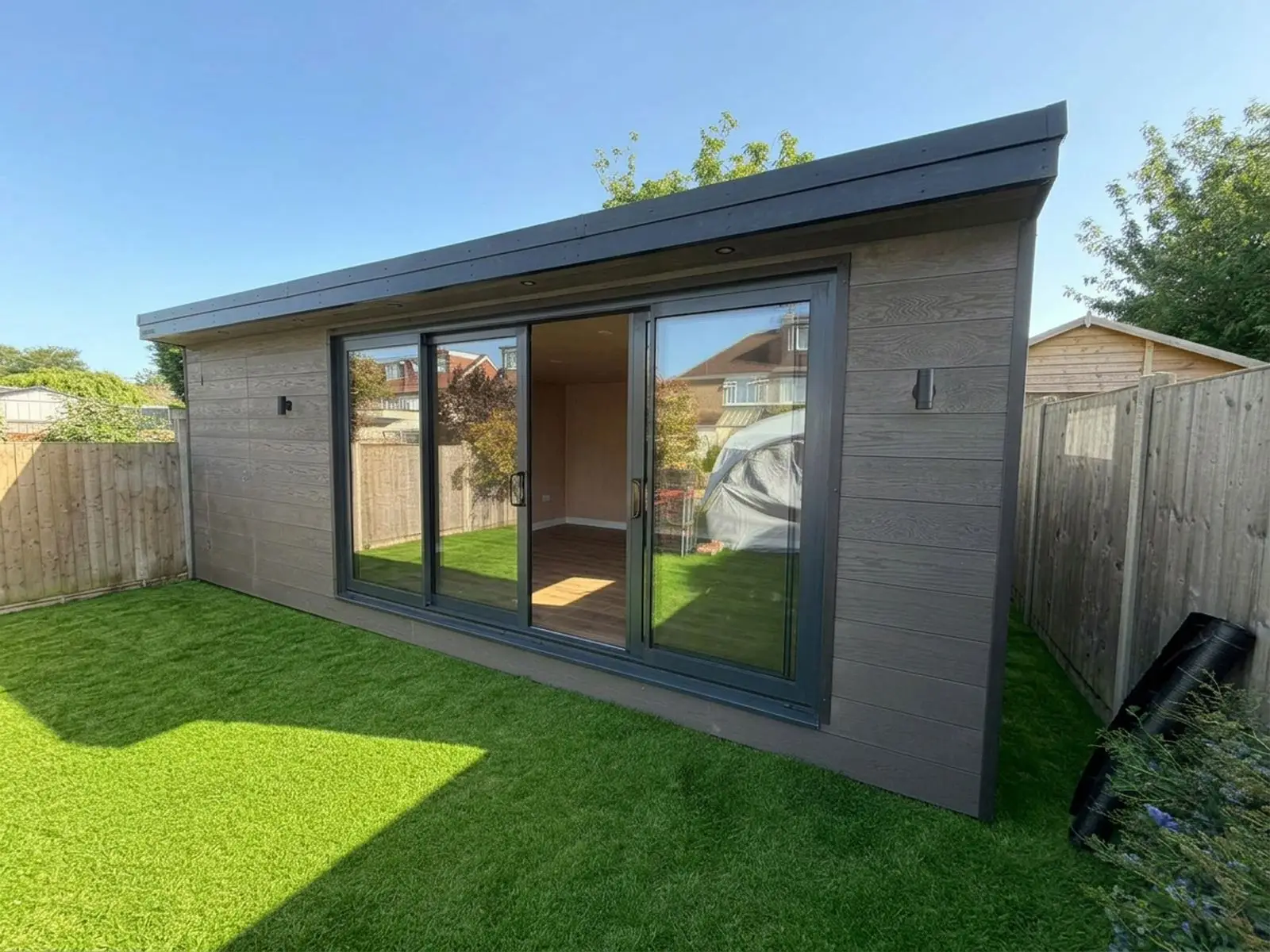 Storage Room with Millboard Cladding