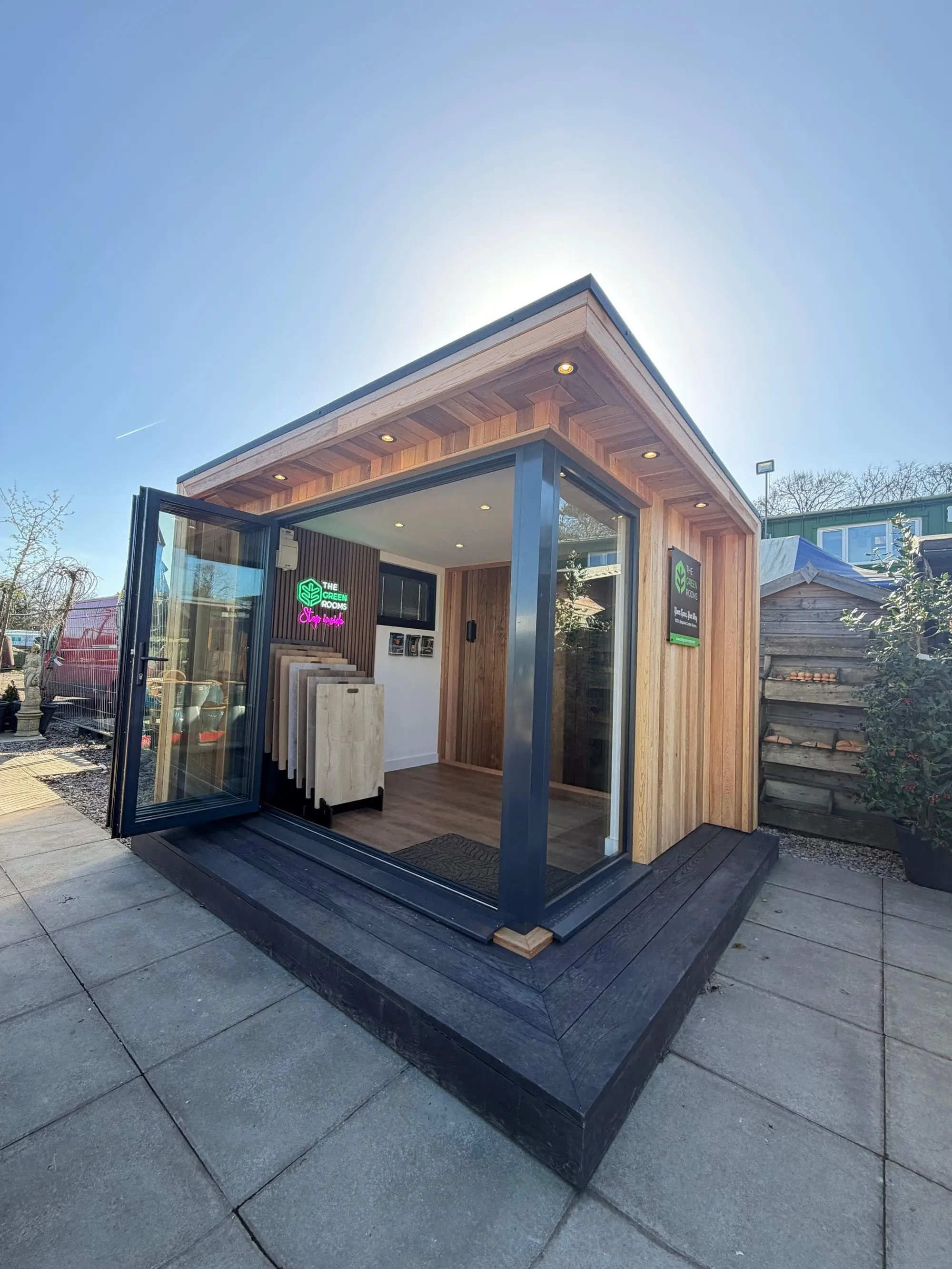 The Green Rooms showroom in Lyne, Surrey