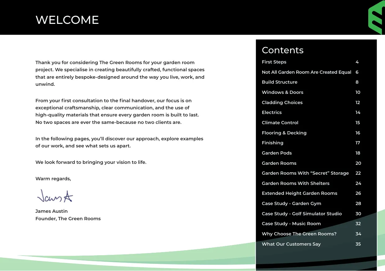 Bespoke Brochure page 3