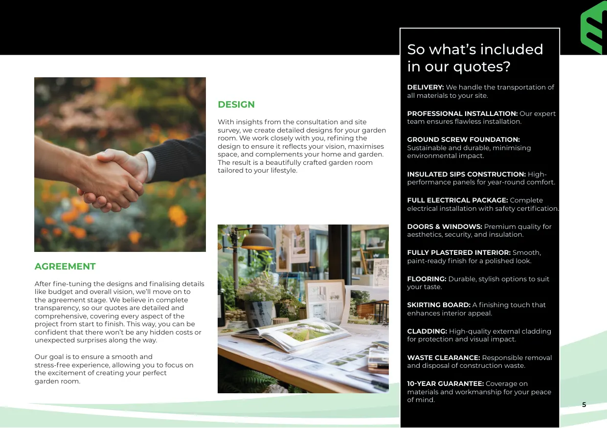 Bespoke Brochure page 5
