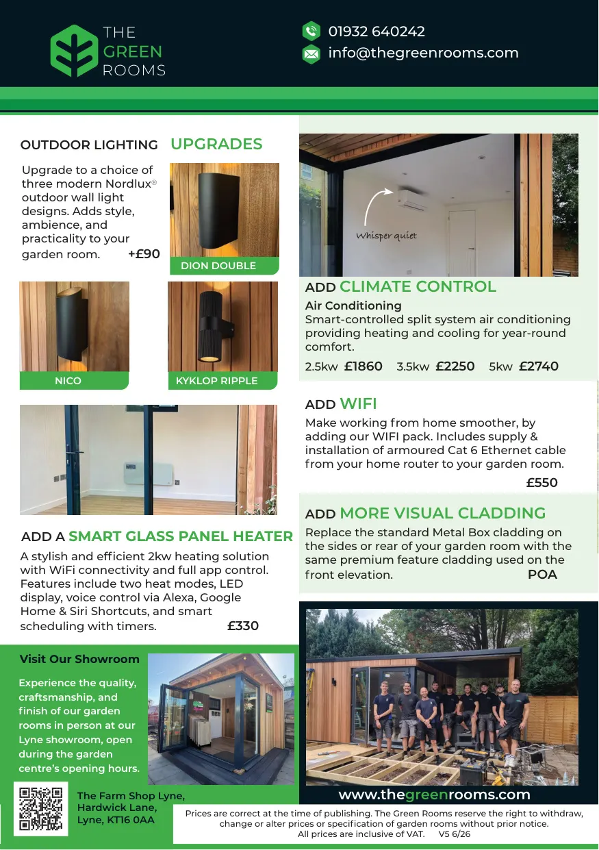 Garden Rooms Brochure page 6